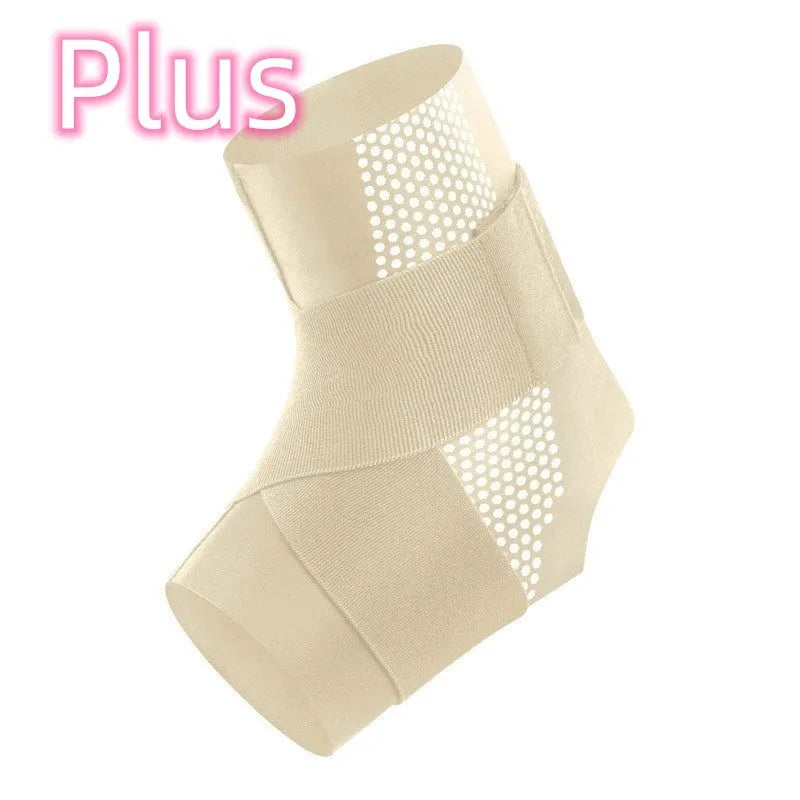 Fixed rehabilitation ankle support brace for adult sports activities in Lycra cloth