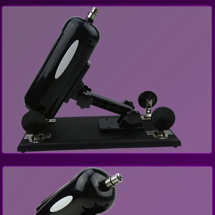 Purple automatic telescopic thrusting tool for women, 37cm long