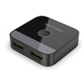 Gray alloy cable separator for HD computer audio and video two-way television conversion