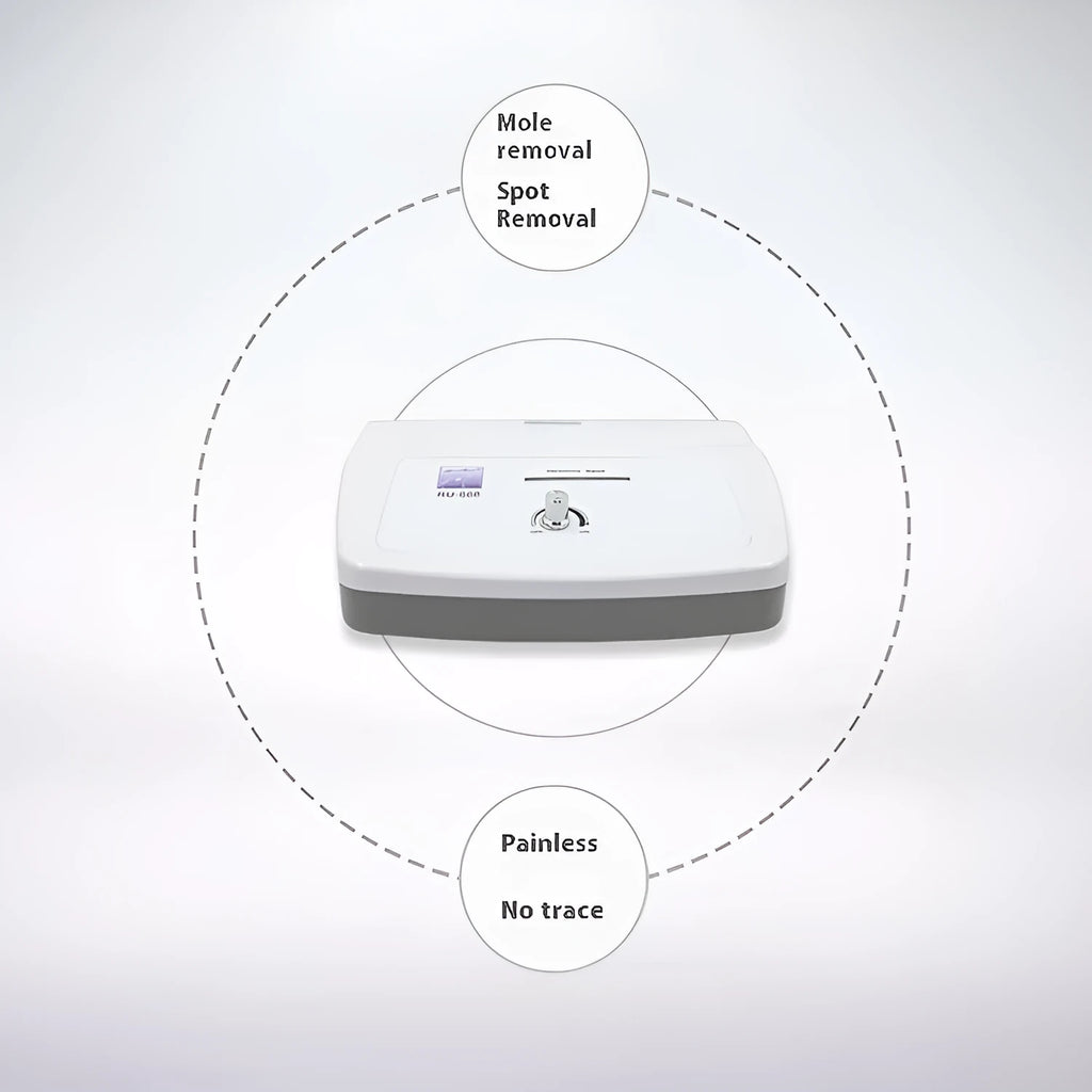 White professional beauty spot removal pen electronic device for salon skin treatments