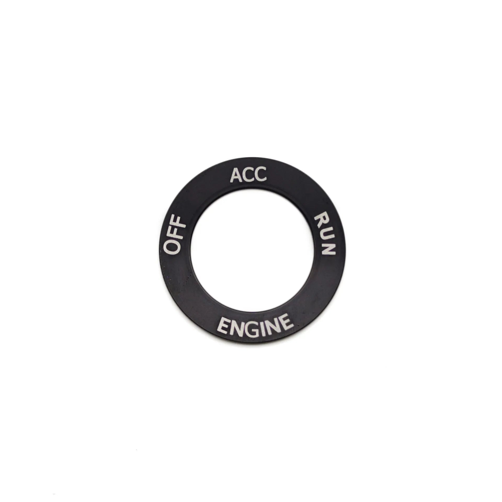 Aluminium alloy decorative ring for Dodge Grand Cherokee air conditioning control knob