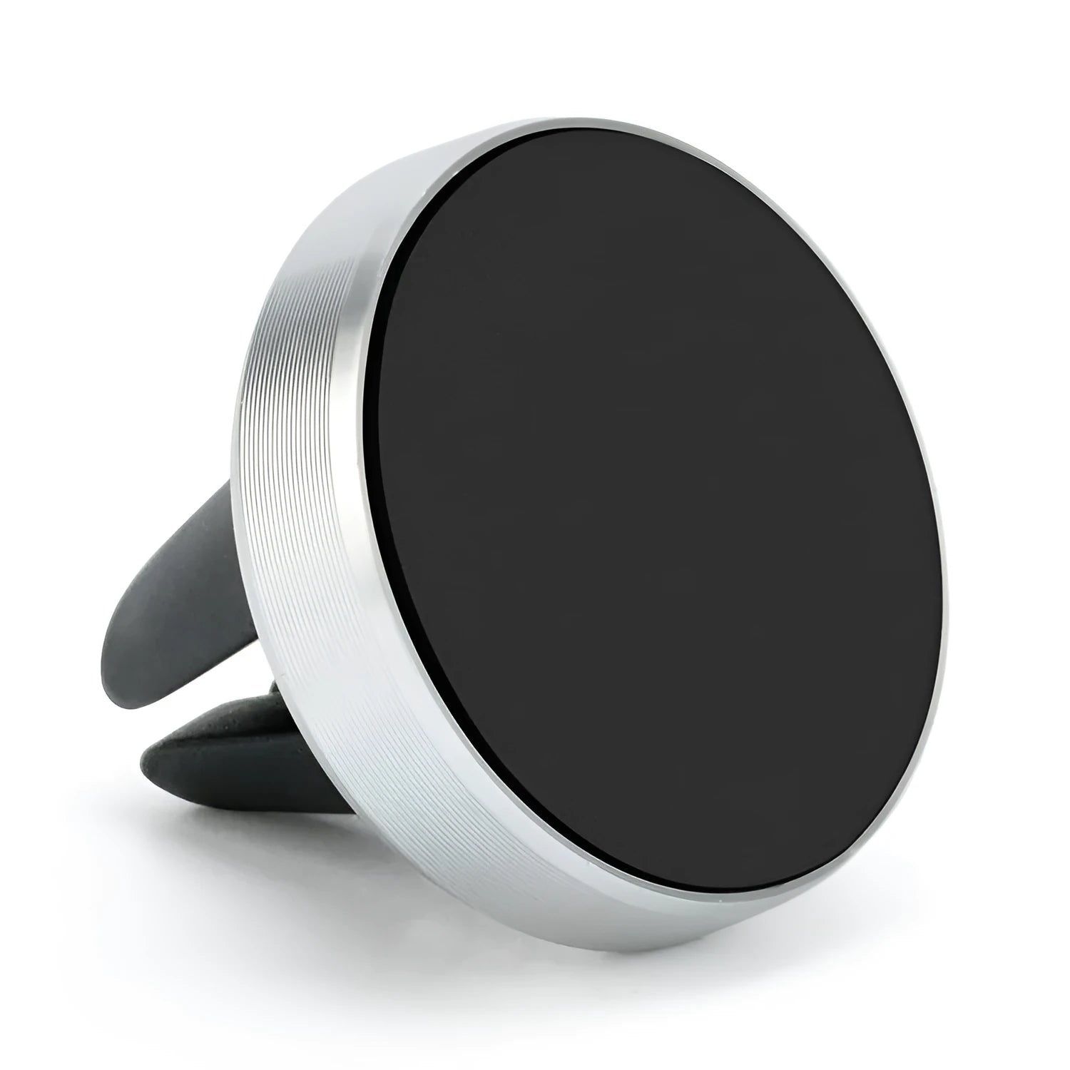 Magnetic car air vent phone holder in five colour options with 33.5x30mm mounting plate