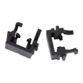Black plastic Ford LED headlight adapter for Focus Mondeo Fiesta H1 halogen conversion