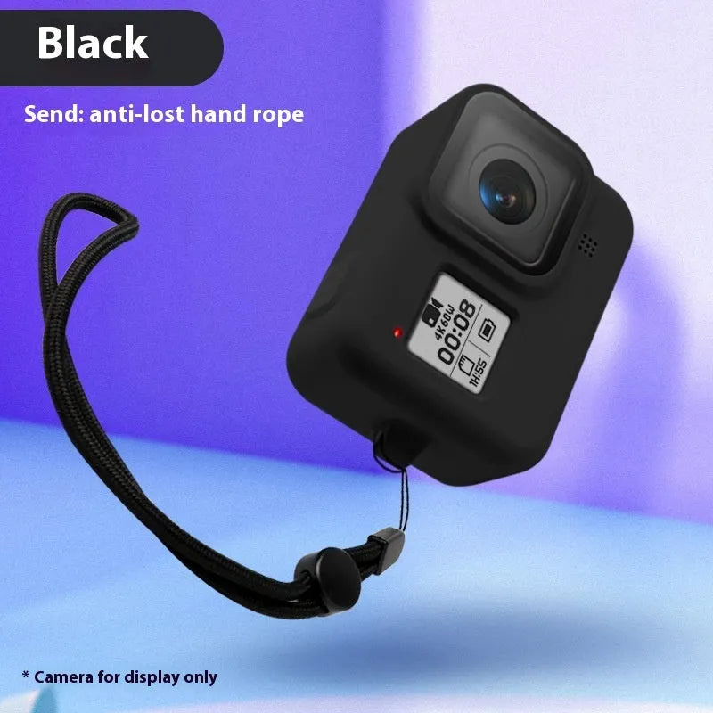 GoPro Hero8 Black protective sleeve and carrying strap accessory kit in blue colour