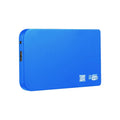 USB 3.0 portable solid state hard disk with metal shell in black, blue, red, and silver colour options