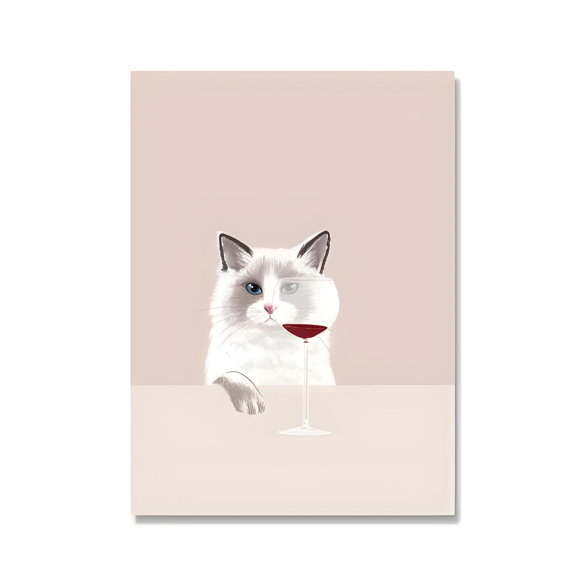 Modern simplicity canvas decorative painting core 40x60cm with white edge for bedroom walls