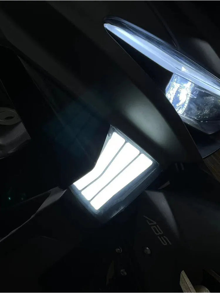 Yellow LED cornering lamp set for Tianying TS150 Special Edition motorcycle