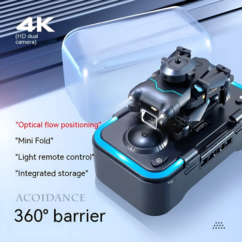 Black S96 four-axis drone with obstacle avoidance for aerial photography training