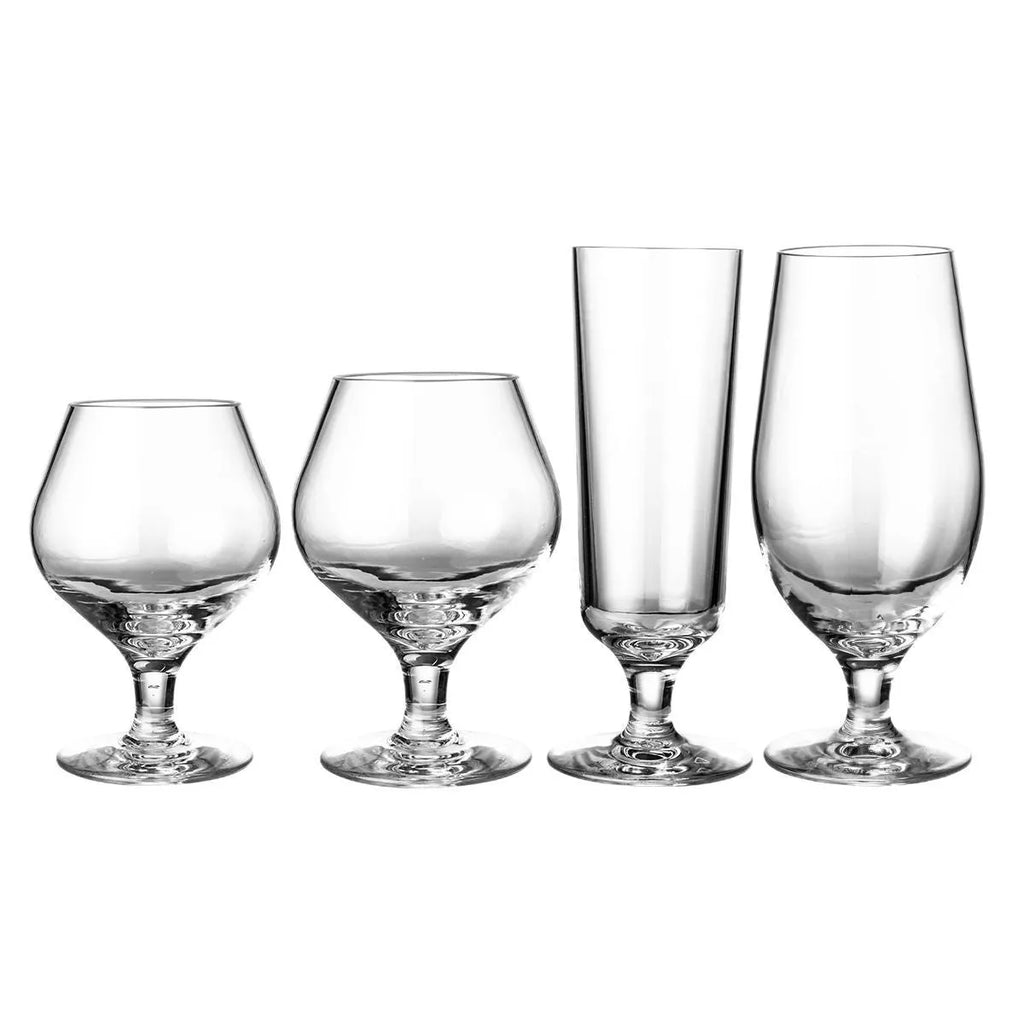 Clear acrylic wine bottle with modern design for catering events in 300ml and 550ml sizes