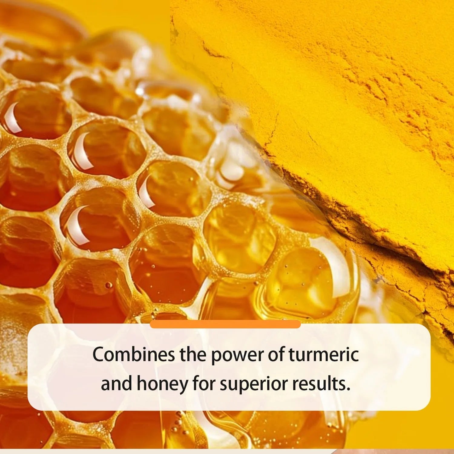 30ml bottle of turmeric honey essential oil with neutral packaging for facial beauty applications