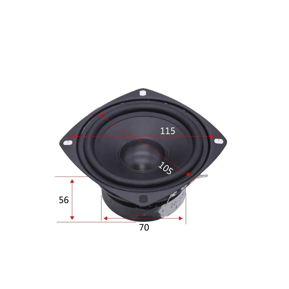 4INCH bass coaxial car audio speaker with magnet construction for General Motors models.