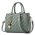 Women's polyester messenger bag with sandwich pocket design in multiple colour options