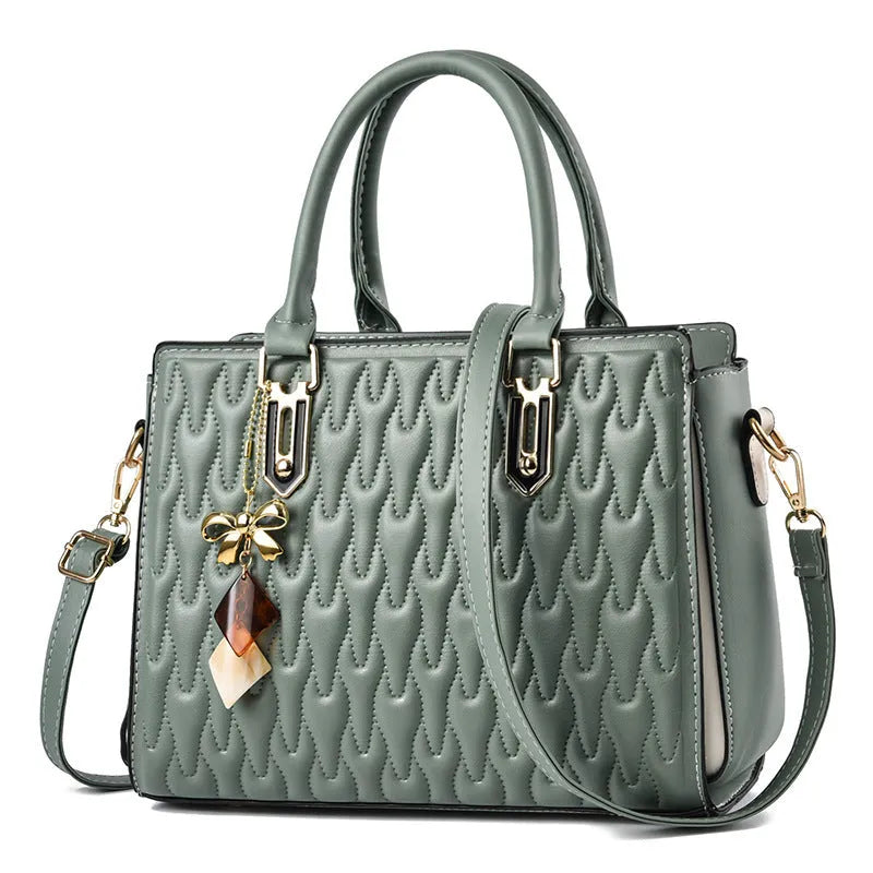 Women's polyester messenger bag with sandwich pocket design in multiple colour options