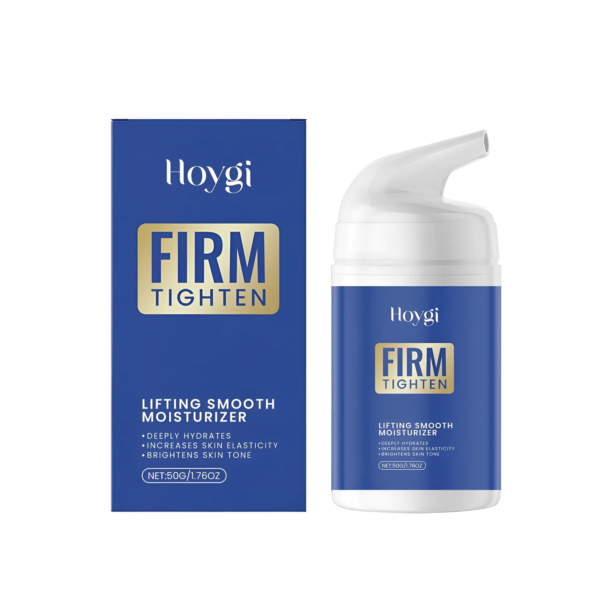 50g jar of Lifting Smooth Moisturiser cream with hyaluronic acid and shea butter