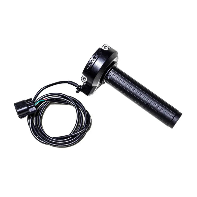Black stainless steel electronic throttle handle lever for vehicle control systems