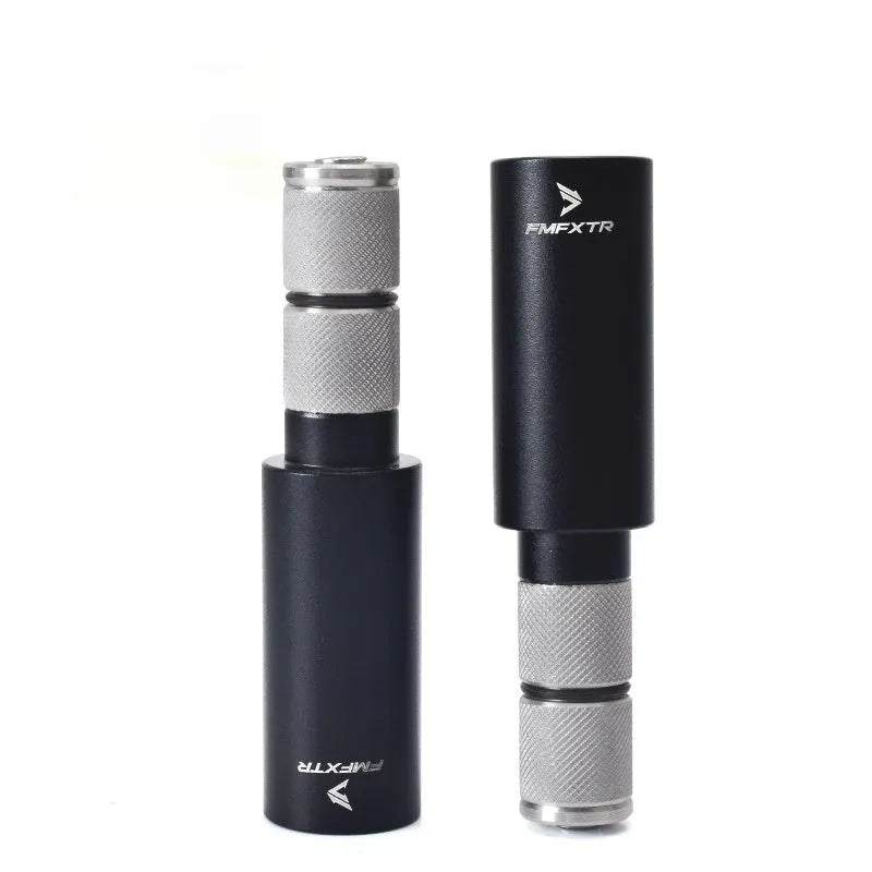 Aluminium alloy bicycle handlebar extension rod pair with 15-20mm adjustment range