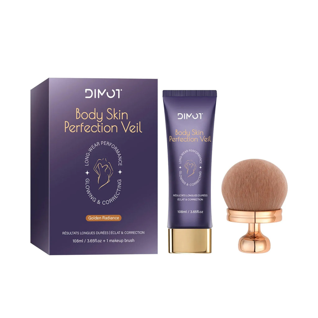 108ml body concealer makeup cream with brush for covering tattoos and birthmarks in four colours.