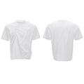 Men's cotton loose-fit T-shirt in black, round neck short sleeve design