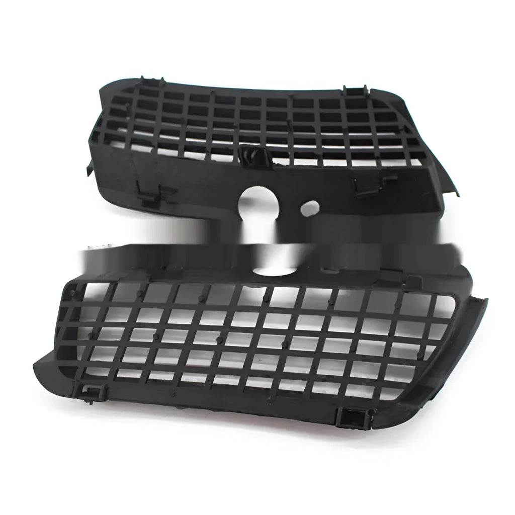 Black ABS plastic fog lamp cover pair for Volkswagen Golf 3 front bumper lower grille replacement