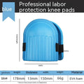 Foam kneecap kneepads with thick EVA padding for work protection in multiple colour options