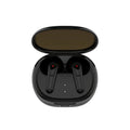 Black PRO30 Bluetooth in-ear headphones with noise reduction feature