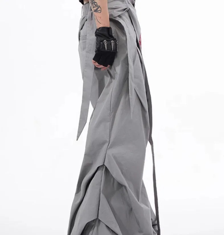 Boys wide-leg trousers in refined Korean style available in black grey white solid colours