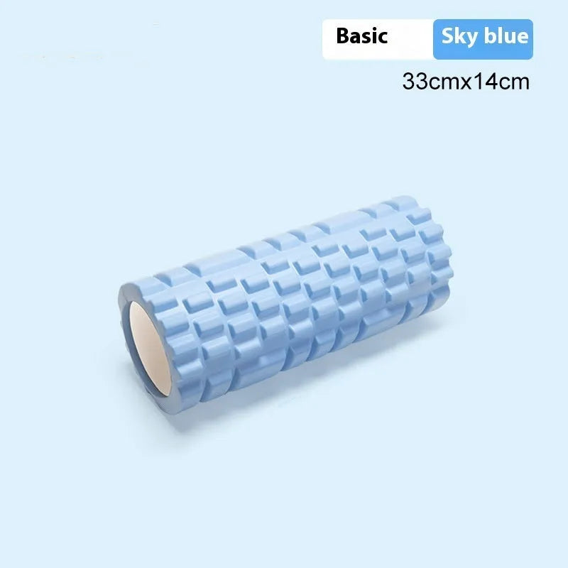 EVA foam roller in multiple colours and sizes for fitness recovery