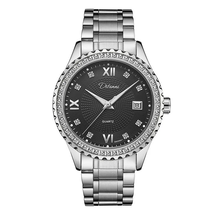 Fashionmonger automatic mechanical watch with luminous dial and waterproof case