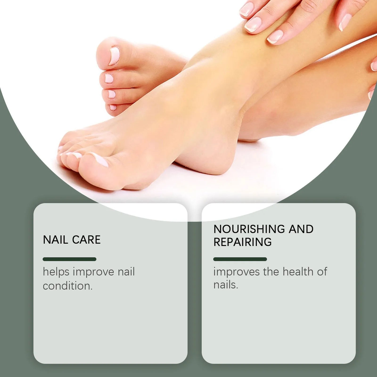 30ml nail care solution bottle with mild brightening and nourishing formula for daily nail appearance improvement