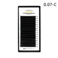 Pair of dense 16-row false eyelashes made from mink hair, showing a matte finish.