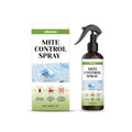 120 ml bottle of mite control spray with menthol for bedding and upholstery.