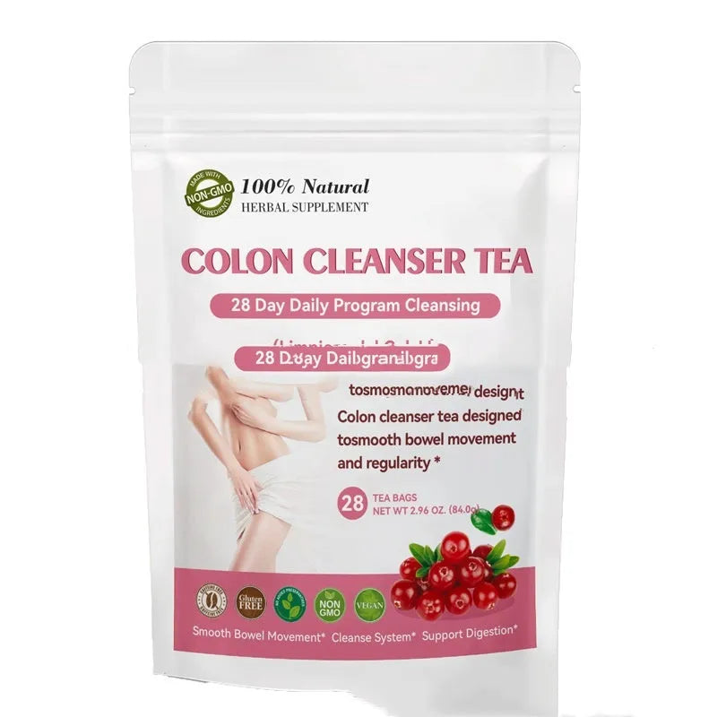 28 day slim flat tummy tea programme with multiple herbal detox tea blends