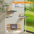 Sisal cat scratching post with space capsule design and sucker mount attachment