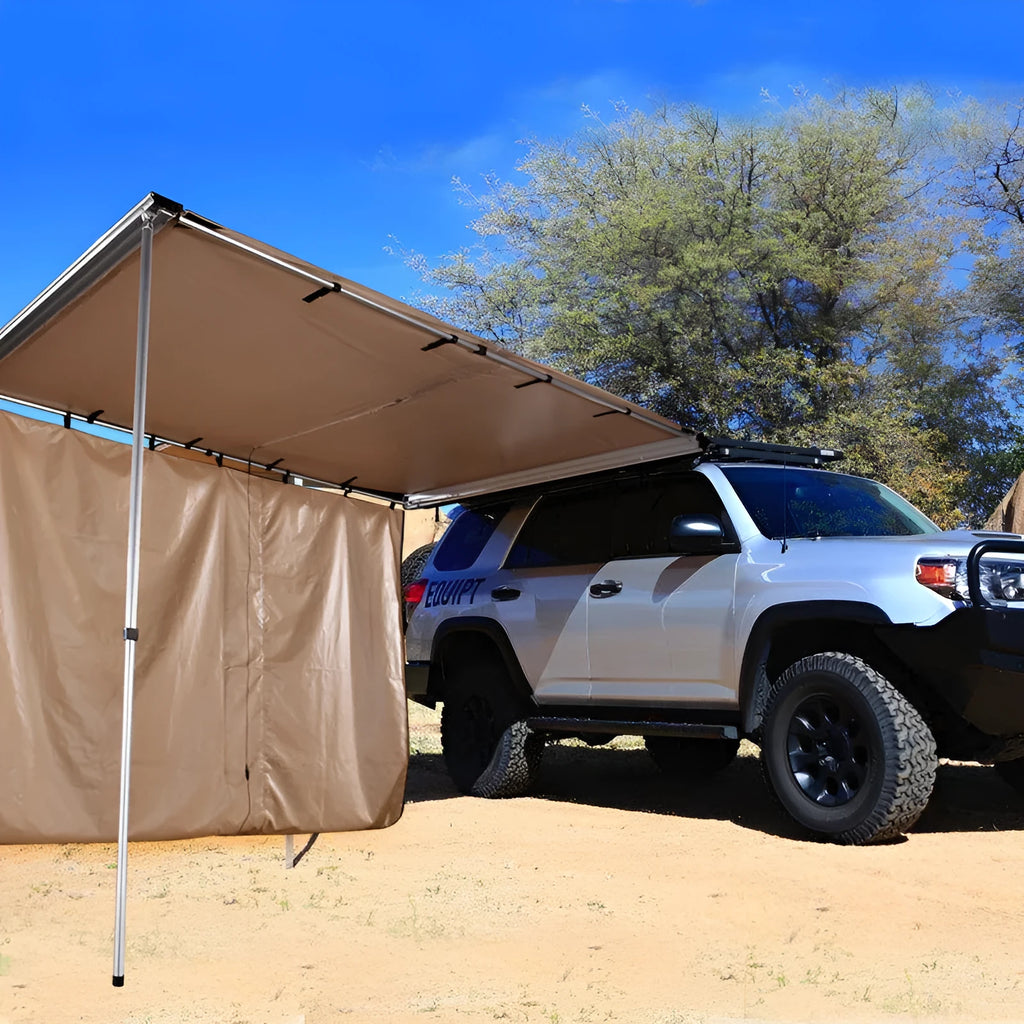 Black glue waterproof camping tent with aluminium alloy poles in multiple size configurations