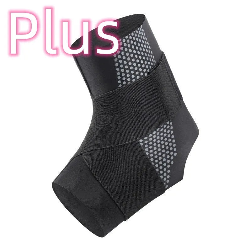 Fixed rehabilitation ankle support brace for adult sports activities in Lycra cloth