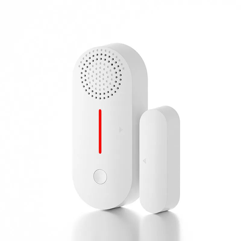 WiFi door magnetic sensor alarm unit for smart home security with magnetic contacts