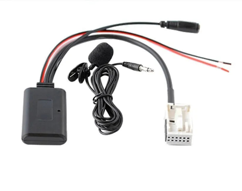 Bluetooth audio cable kit for Citroen Peugeot RD4 car stereos with Bluetooth 5.0 chip