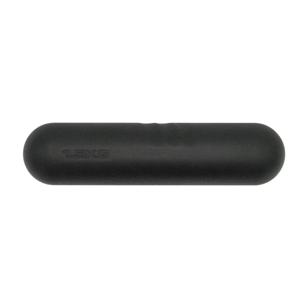 Silicone edging non-slip hand-drawn yoga dumbbell stick in various colours and weights