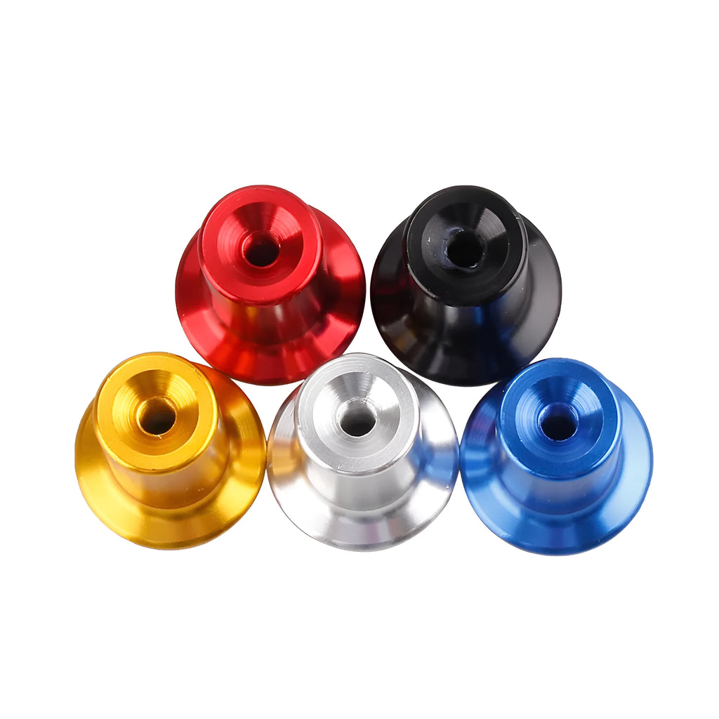 Aluminium alloy drift style handbrake cap for car modification in five colour options