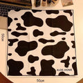 Nylon cosmetic bag with cartoon animal print in Blue Puppy design, showing zip closure and square shape