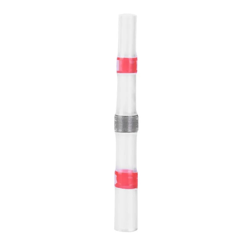 Coloured heat shrink solder ring terminal connector for waterproof 32 amp electrical connections