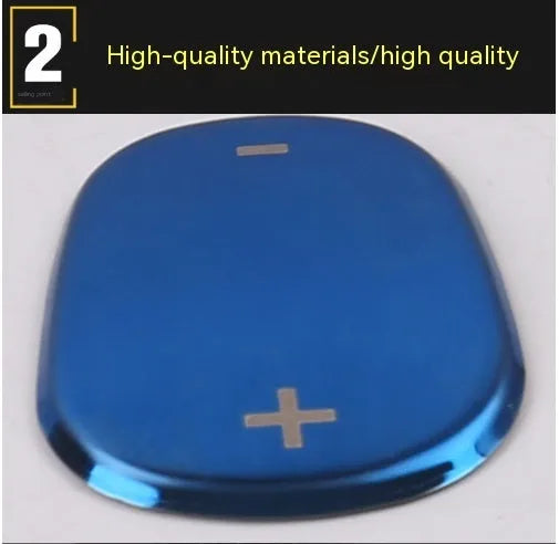 Stainless steel gear knob cover for Chevrolet Cruze vehicles showing three colour options
