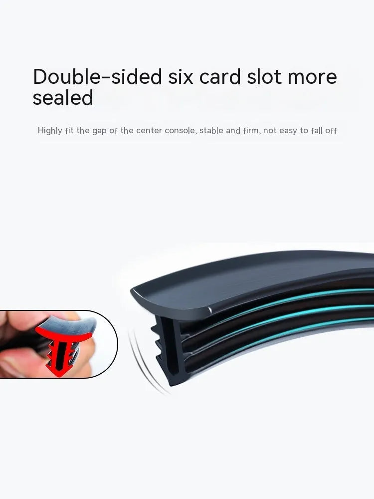Outlander dashboard soundproof seal strip showing 1.6 metre silicone material with six card slots