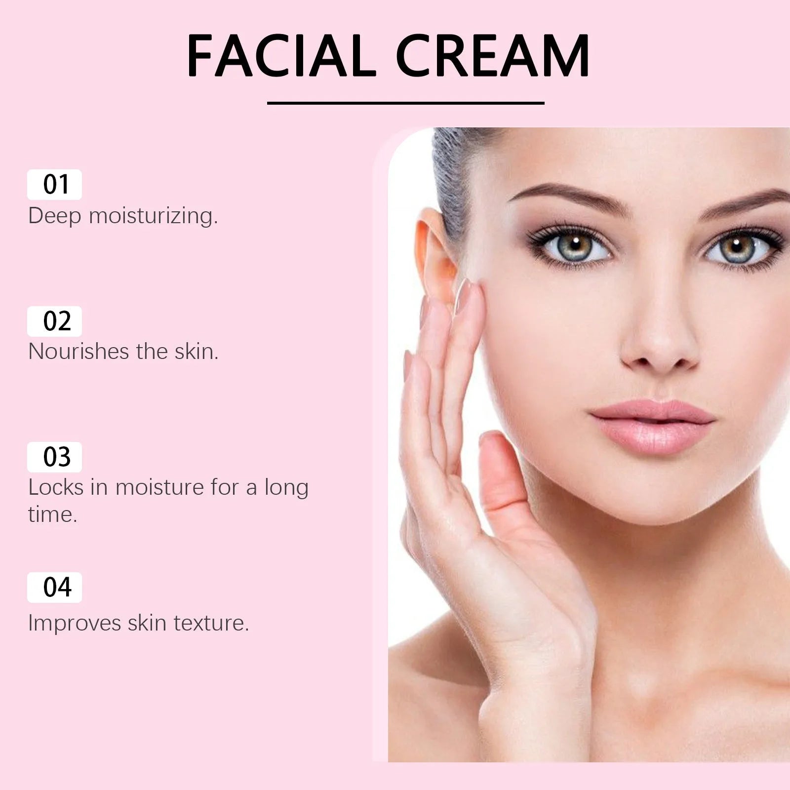 Sakura Butter Cream face moisturiser in 5.7cm cube jar with 100g content