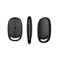 Black ABS 433MHz wireless copy remote control body with 3 keys and compact design