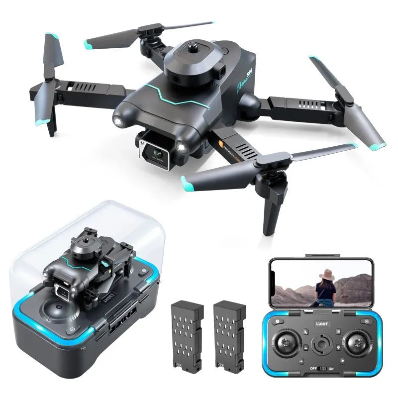 Black S96 four-axis drone with obstacle avoidance for aerial photography training