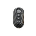 Fiat 500 Boyue Ottimo Viaggio ABS plastic remote key case in black red dark blue colours