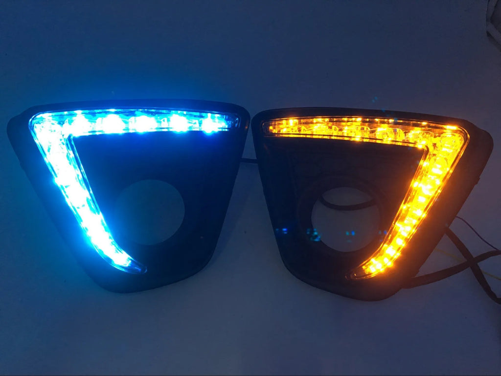 Mazda CX-5 daytime running light LED lamp set with electroplated finish