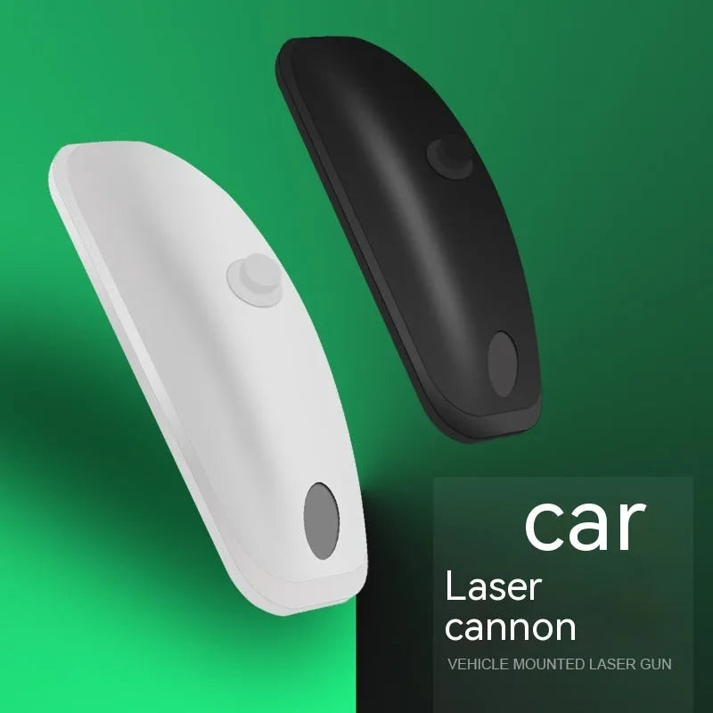 Black remote-controlled car strobe light with wireless remote for anti-collision visibility enhancement