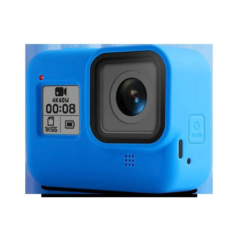 GoPro Hero8 Black protective sleeve and carrying strap accessory kit in blue colour